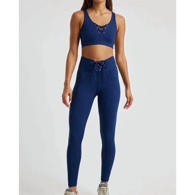 Women's Ribbed Football Legging - YEAR OF OURS