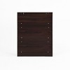 Chery Life Shoe Cabinet, 4-Tier Shoe Rack Organizer with 1 Drawer, Freestanding Wooden Shoe Storage Cabinet for Entryway Hallway - 3 of 4