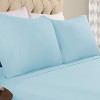 Paisley or Solid Flannel Cotton Pillowcases, Set of 2 by Blue Nile Mills - 2 of 4