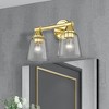 Livex Lighting Catania 2 - Light Vanity in  Polished Brass - 4 of 4