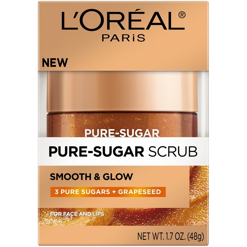 UPC 071249356562 product image for L'Oreal Paris Pure-Sugar Scrub - Smooth & Glow - 1.7oz | upcitemdb.com