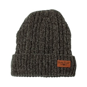 Britt's Knits Women's Soft Chenille Plush-Lined Thick Knit Cold Weather Hat Ski Cuff Cap - 1 of 3
