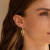 Gold Dangle Earrings for Women, 14K Gold Plated LightweightTeardrop Drop Earrings, Trendy Leverback Minimalist Jewelry for - 2 of 4