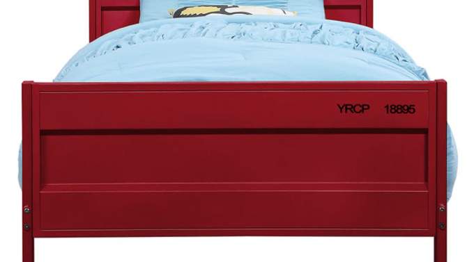 Cargo 79&#34; Full Bed Red - Acme Furniture, 2 of 6, play video
