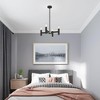 Livex Lighting Copenhagen 4 - Light Chandelier in  Black - 4 of 4