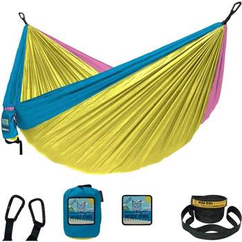 Wise Owl Outfitters Indoor/Outdoor Camping Hammock with Tree Straps for Travel, Hiking & Backpacking