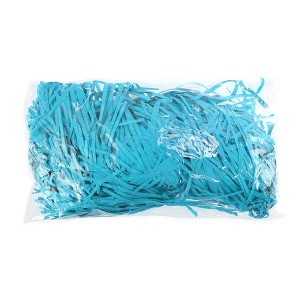 Unique Bargains 7.05 oz Raffia grass filler Shredded paper filler for Christmas Easter Basket Grass - 1 of 4