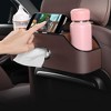 TruAIR Rear Seat Headrest Storage Box Ð Multifunctional Car Organizer with Cup Holder - 2 of 4