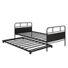 Twin Size Metal Daybed with Trundle - 4 of 4