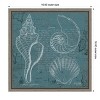 Amanti Art Coastal Blueprint I by Marco Fabiano Canvas Wall Art Print Framed 16-in. x 16-in. - 4 of 4