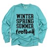Simply Sage Market Winter Spring Summer Football Garment Dyed Long Sleeve - 2 of 4