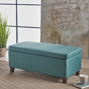 NicBex Pouf Ottoman Bench with Storage, Oversized Footrest Ottoman for Living Room, Entryway and Bedroom - 1 of 4
