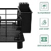 LunaLulinlk Dish Drying Rack, Space-Saving Compact Dish Rack for Kitchen Counter, Durable Stainless Steel Bottle Drying Rack - 2 of 4