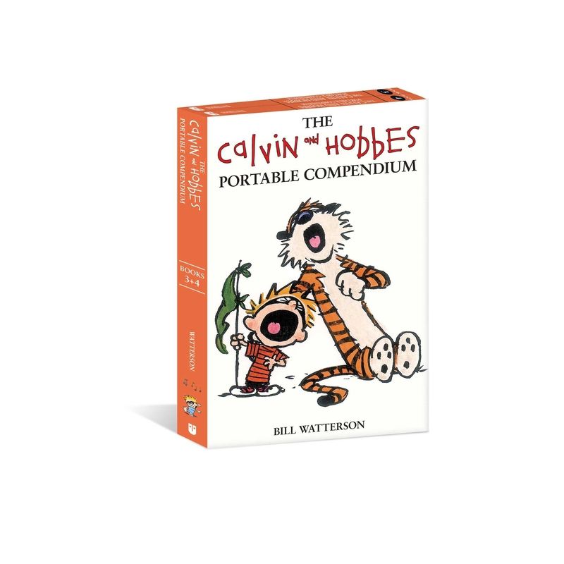 The Calvin and Hobbes Portable Compendium Set 2 - by  Bill Watterson (Paperback), 1 of 2
