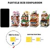 Acoinel Building Blocks Set of 4,  Mini Building Kit, House Building Set Gift for 6-15 Years Old - 3 of 4