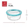 Bormioli Rocco Frigoverre Future Round Container, 17.25 oz - Set of 2 - image 2 of 4