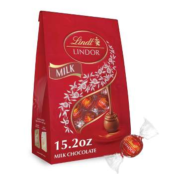 Lindt Lindor Milk Chocolate Candy Truffles - 15.2 oz.