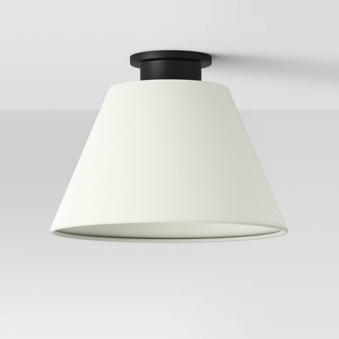 Flush Mount Simple Classics Collection Ceiling Light White - Threshold™ - image 1 of 4