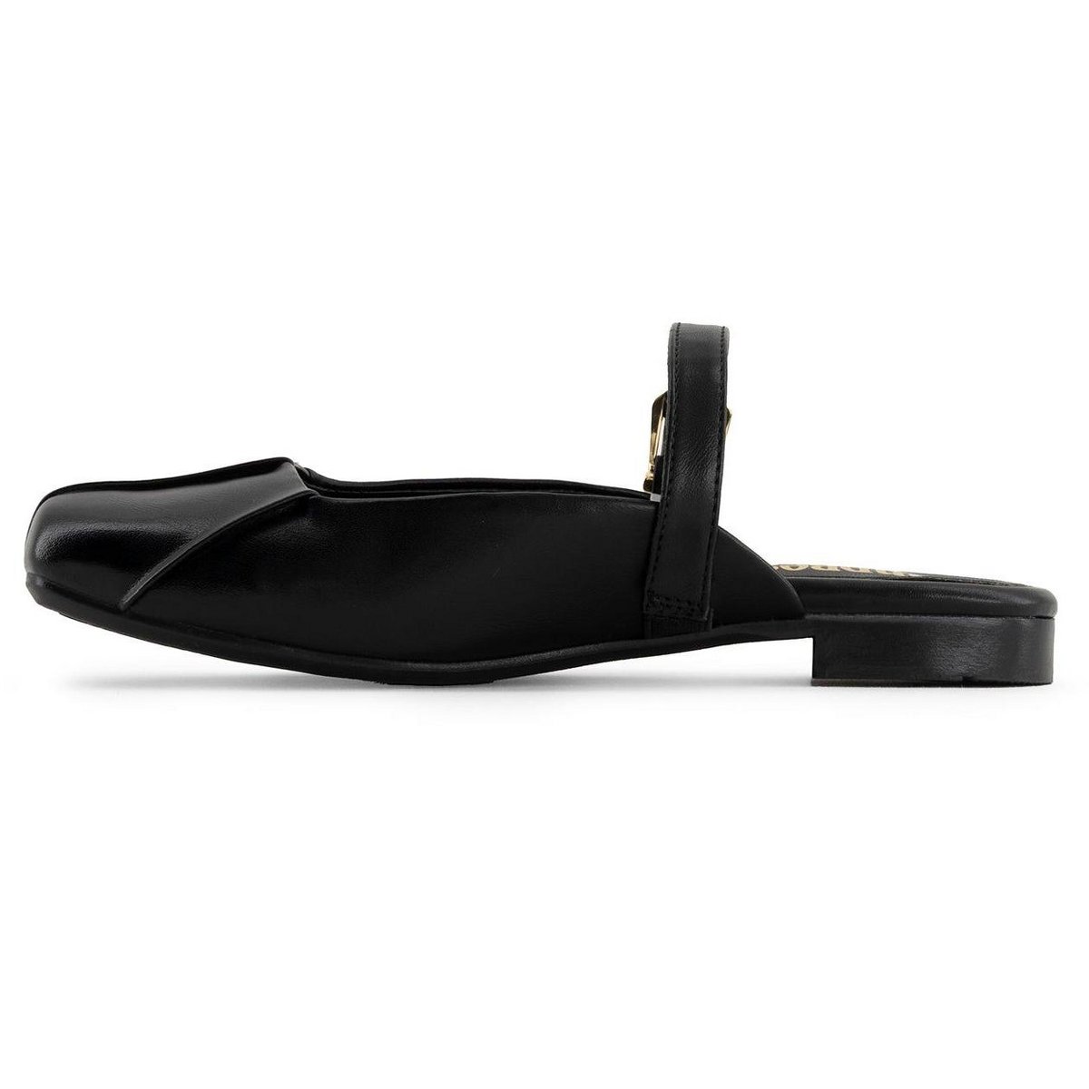 Женские сабо Andrea Women's Mules Ballet Flats 90835 BLACK 5 — фото 2