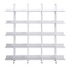 Kumasinova 5-Tier Industrial Bookshelf,Open Shelf Bookcase with Metal Frame,Book Shelf with MDF Board,Storage Shelves for Bedroom&Living Room - 2 of 4