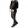 Women's Pleather Moto Jacket - GILLI - 2 of 4