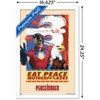 Trends International DC Comics TV Peacemaker - Eat Peace Framed Wall Poster Prints - 3 of 4
