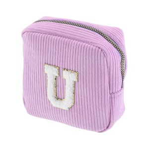 Unique Bargains Letter U Pattern Makeup Bag 1 Pc - 1 of 4
