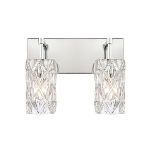 Elk Home Formade Crystal 2 - Light Vanity in  Polished Chrome - 1 of 4