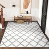 Belffin Moroccan Washable Area Rug. Non-Slip Backing Large Area Rugs - 2 of 4