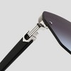 Anna-Kaci Women's Chic Trimmed Octagon Polarized Sunglasses UV400 Protection - 4 of 4