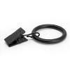 12pk Chicology (3/4") Diameter Curtain Clip Rings - 2 of 4