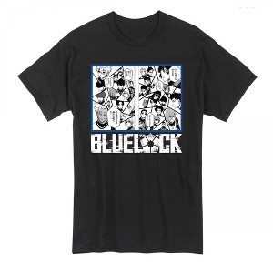 Adult Blue Lock Manga - Vol 11 P184 185 Black T-Shirt - 1 of 2
