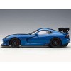 2017 Dodge Viper ACR Competition Blue with Black Stripes 1/18 Model Car by Autoart - 4 of 4