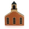 Cat's Meow Village 5.0 Inch Jackson Township Hall Retired Pine Roscoe Village Village Buildings - 2 of 2