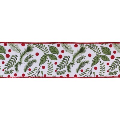 Melrose Wired Cotton Ribbon 4" x 10 yds.