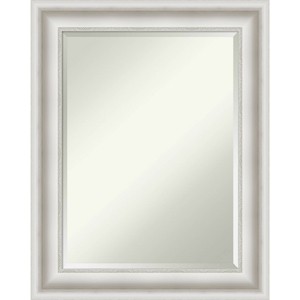 Parlor Framed Bathroom Vanity Wall Mirror White - Amanti Art - 1 of 4