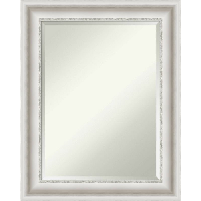 Parlor Framed Bathroom Vanity Wall Mirror White - Amanti Art, 1 of 11