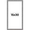 PosterPalooza | Panoramic Slim Profile Silver Frame - UV Acrylic, Foam Board Backing, Hanging Hardware - 2 of 4