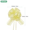 Unique Bargains Plastic Glossy Appearance Waterproof Gift Wrapping Pull Bows 20 Pcs - 3 of 4