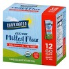 Carrington Farms Milled Flax Seeds - Case of 6 - 2.36 oz  (72 Bags) - 4 of 4