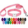 Country Brook Petz Premium Nylon Dog Collar and Leash Set for Small Medium Large Dogs - Vibrant 30+ Color Selection - 2 of 4