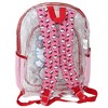Hello Kitty 16" Clear Backpack for Girls Transparent Bag with 2 Side Mesh Pockets - 4 of 4