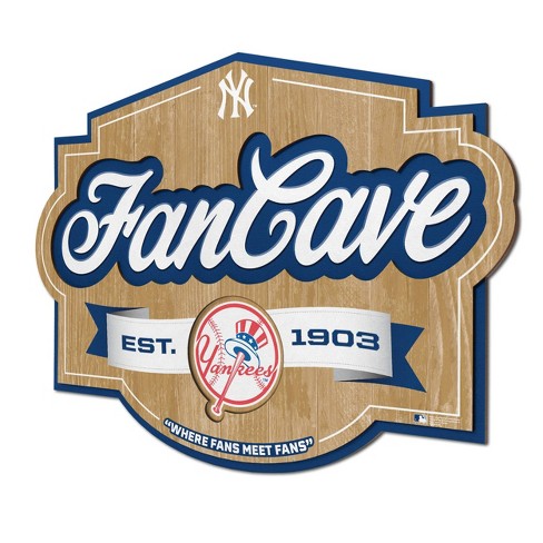 Mlb New York Yankees Fan Cave Sign : Target