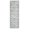 Rugs for Living Room Vintage Floral Print Area Rug Low Pile Non-Slip Distressed Indoor Carpet for Bedroom Dining Room Home Office - 3 of 4