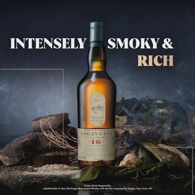 Lagavulin 16yr Islay Single Malt Scotch Whisky - 750ml Bottle : Target