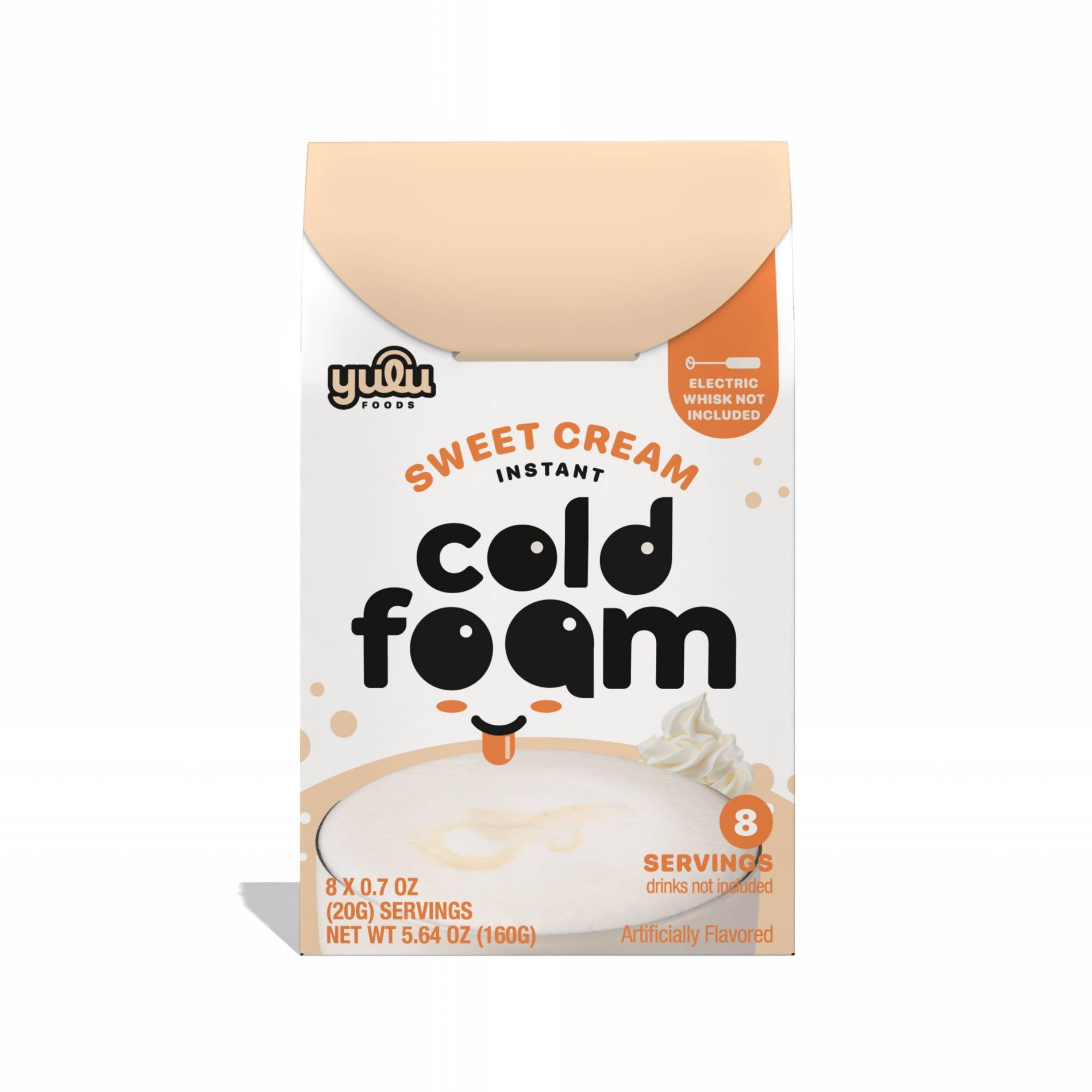 Yulu Instant Cold Foam Sweet Cream Stick Kits - 5.64oz/8ct
