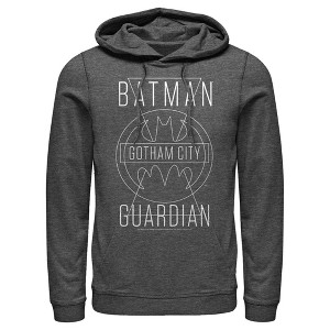 Men's Batman Gotham City Guardian Pull Over Hoodie - 1 of 3