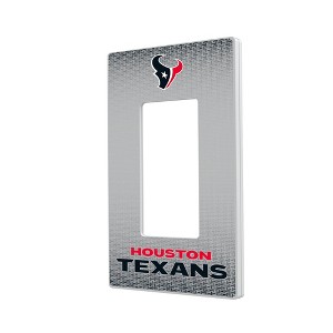 NFL AFC Teams Linen Hidden-Screw Light Switch Plate for Single Rocker - 1 of 4