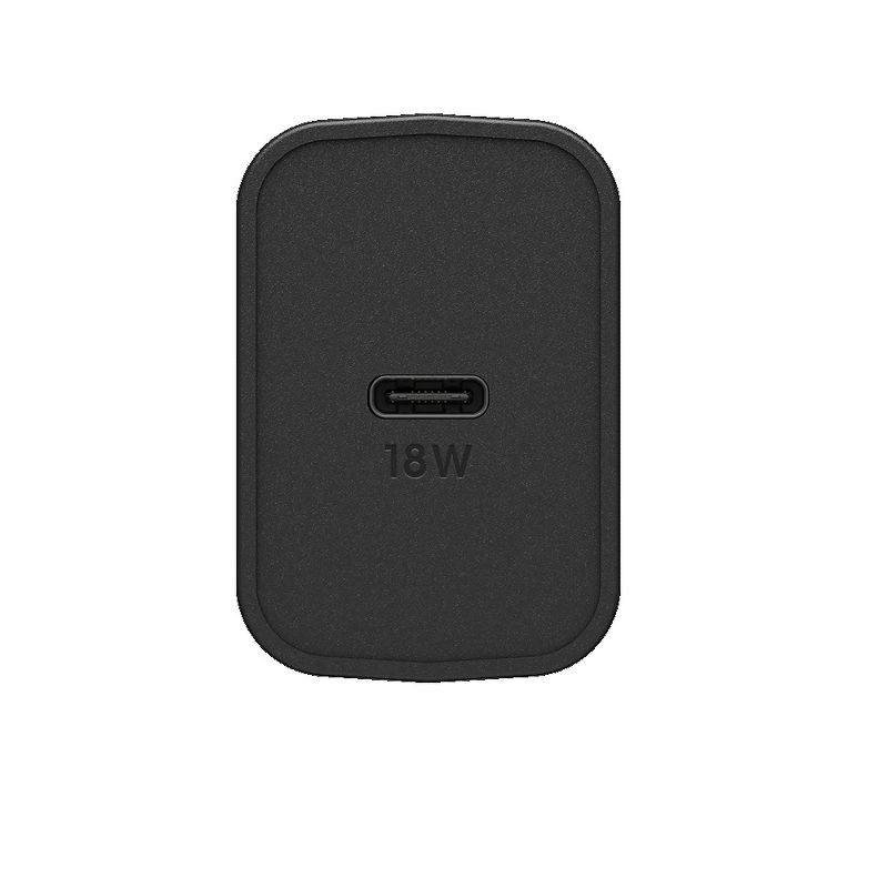 OtterBox USB-C Fast Charge Wall Charger 18W - Black Shimmer (New), 2 of 3