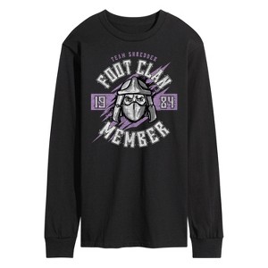 Men's - Teenage Mutant Ninja Turtles - Foot Clan Member Long Sleeve Graphic T-Shirt - 1 of 4